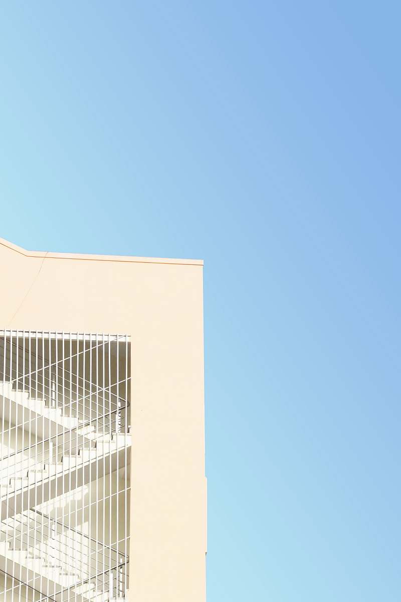 building white concrete buildings beige